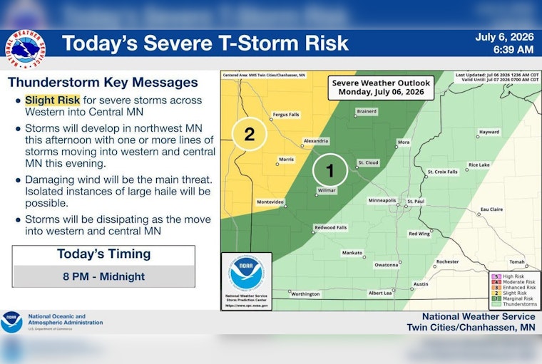 Soaked Central Minnesota Braces For Days Of Flood-Threatening Storms