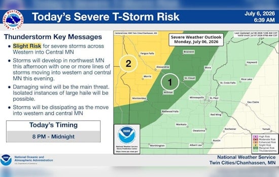 Soaked Central Minnesota Braces For Days Of Flood-Threatening Storms