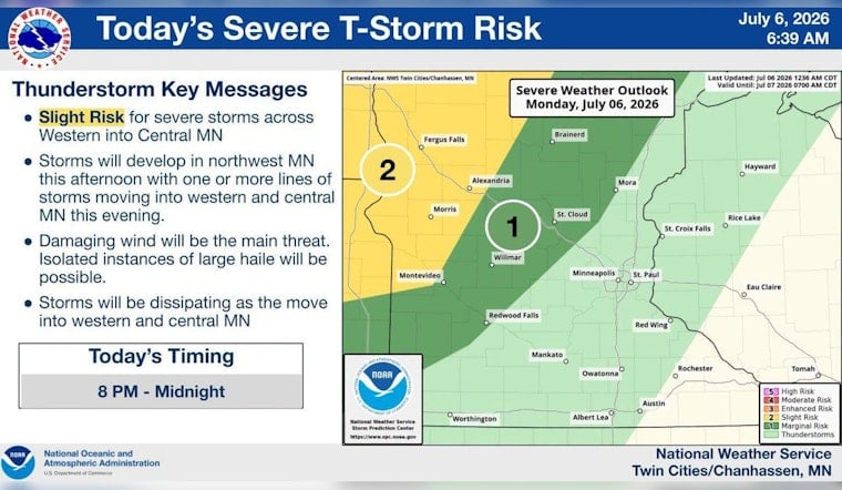 Soaked Central Minnesota Braces For Days Of Flood-Threatening Storms