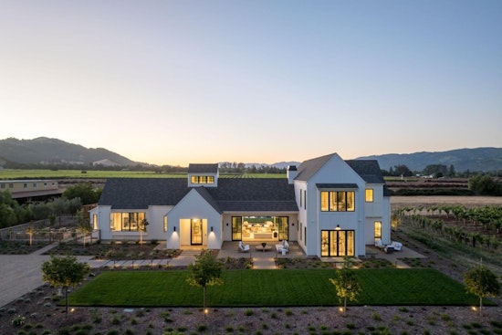 Sonoma Vineyard Farmhouse With Party-Ready Pool Lists For $10.9M