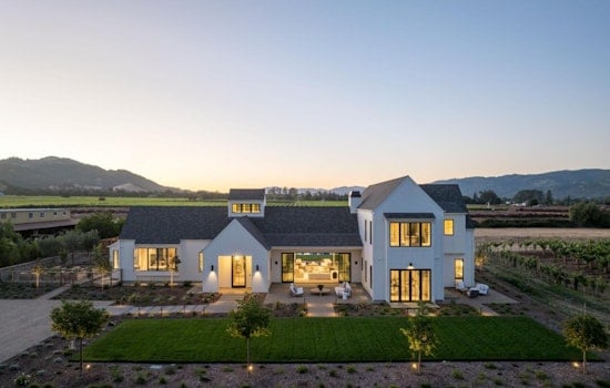 Sonoma Vineyard Farmhouse With Party-Ready Pool Lists For $10.9M
