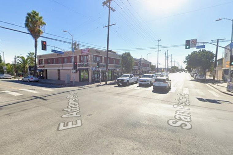 South L.A. Sidewalk Turns Crime Scene After Deadly Stabbing Near Blaze