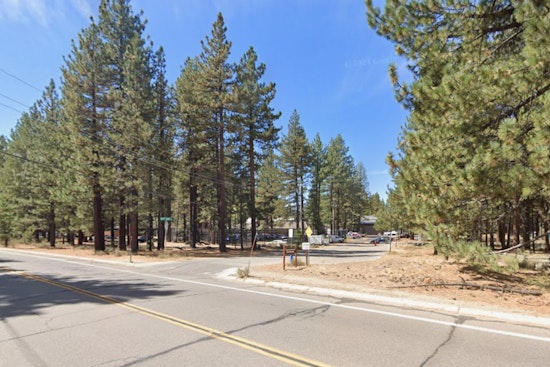 South Lake Tahoe Flag Fire Scare Outside Police HQ Ends in Arrest