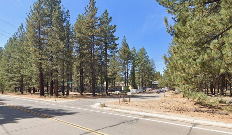 South Lake Tahoe Flag Fire Scare Outside Police HQ Ends in Arrest