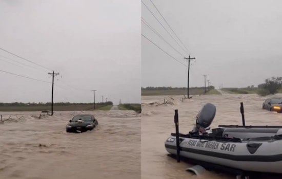 South Texas Floodwaters Swallow Roads As Game Wardens Race To Rescue Drivers