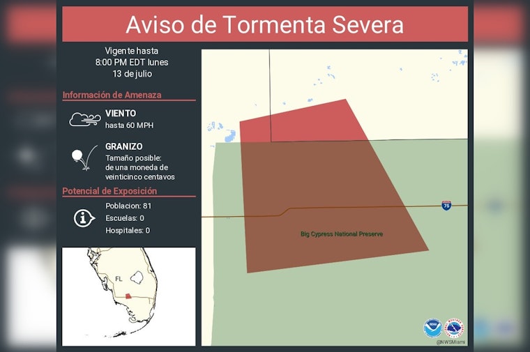 Spanish Storm Alert Puts Collier’s Alligator Alley On Edge