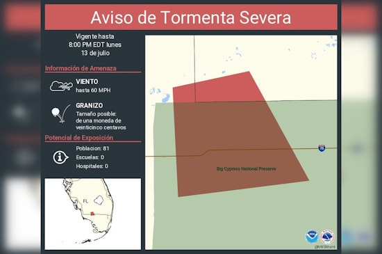Spanish Storm Alert Puts Collier’s Alligator Alley On Edge