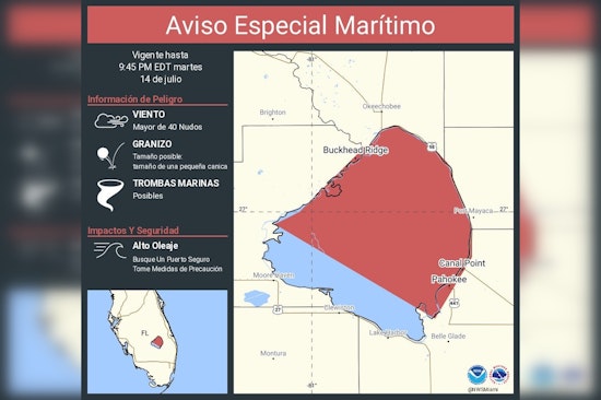 Spanish Storm Alert Sends Lake Okeechobee Boaters Bolting For Cover