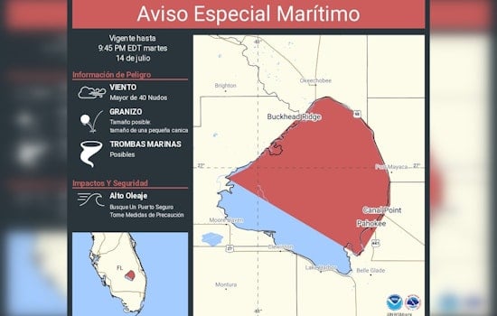 Spanish Storm Alert Sends Lake Okeechobee Boaters Bolting For Cover