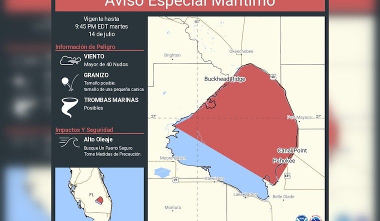 Spanish Storm Alert Sends Lake Okeechobee Boaters Bolting For Cover