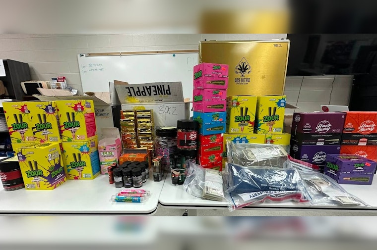 Spencer Liquor Raid Seizes THC Vapes and 7‑OH