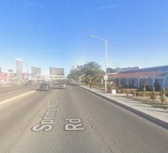 Spring Mountain Road Chaos As 75-Year-Old Las Vegas Driver Dies After Car Jumps Median