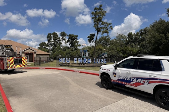 Spring Playground Blaze Rattles Rhodes Road Before Crews Knock It Down