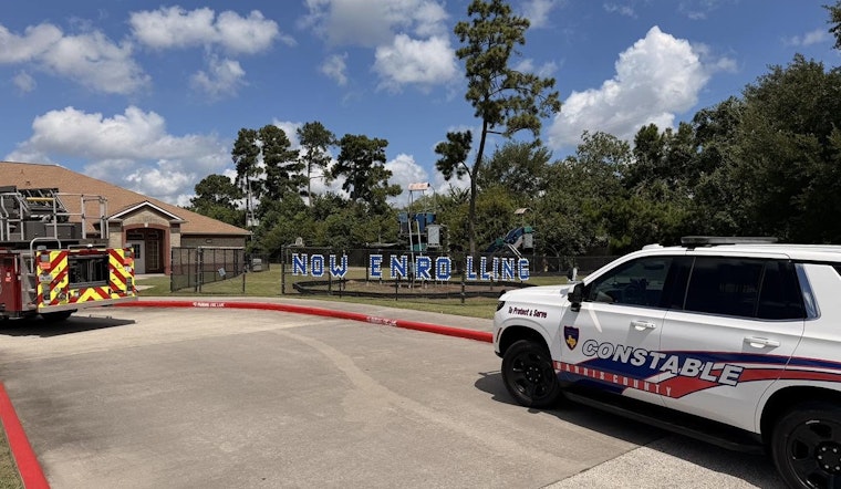 Spring Playground Blaze Rattles Rhodes Road Before Crews Knock It Down
