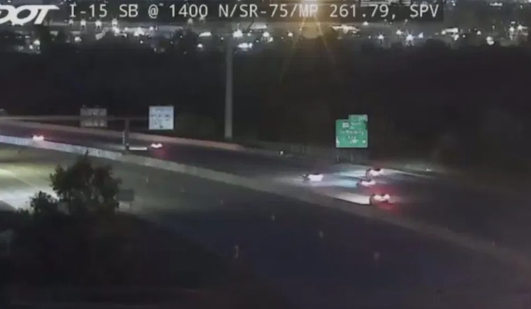 Springville Freeway Freakout as Northbound I-15 Buckles and Shuts Down