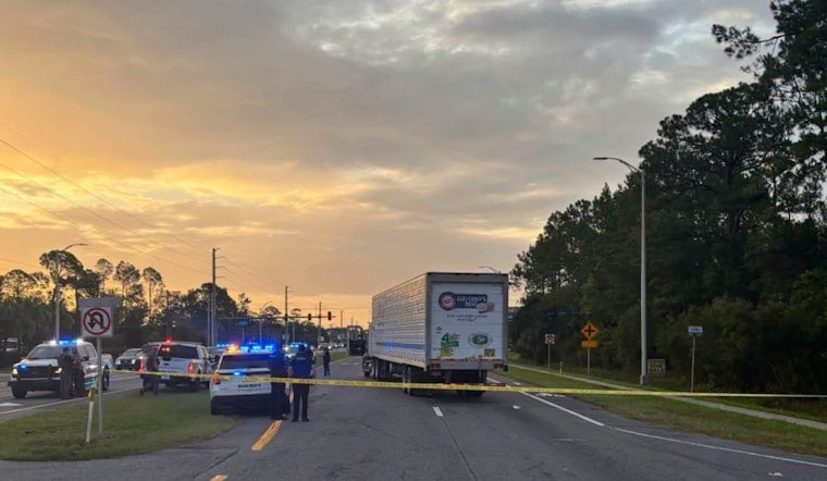 St. Augustine Highway Horror: Man Fleeing ICE Agents Dies Under Semi's Wheels