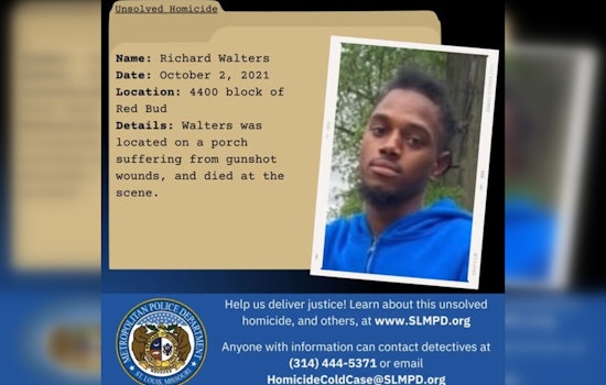 St. Louis Cops Still Hunting Porch Killer Of 18-Year-Old Richard Walters