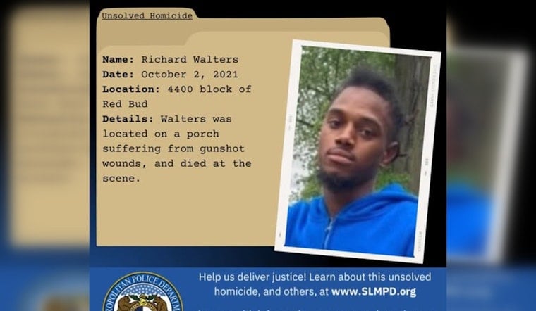 St. Louis Cops Still Hunting Porch Killer Of 18-Year-Old Richard Walters