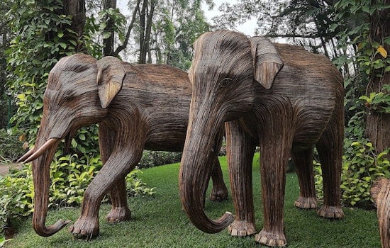Stampede on Comm Ave: 100 Giant Elephants Invade Back Bay