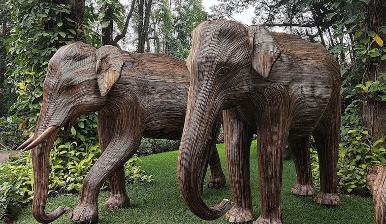 Stampede on Comm Ave: 100 Giant Elephants Invade Back Bay
