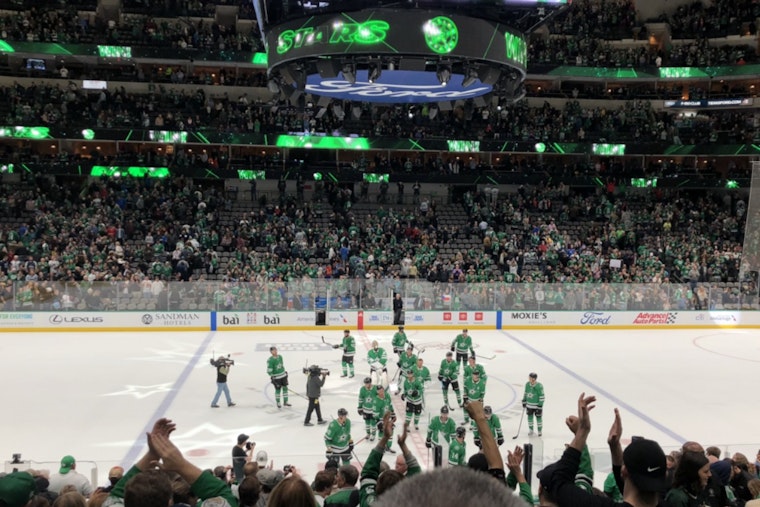 Stars Drop The Puck On Blues In Big D, Set Up Vegas Outdoor Spectacle At Jerry World