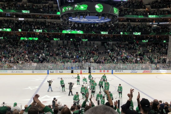 Stars Drop The Puck On Blues In Big D, Set Up Vegas Outdoor Spectacle At Jerry World