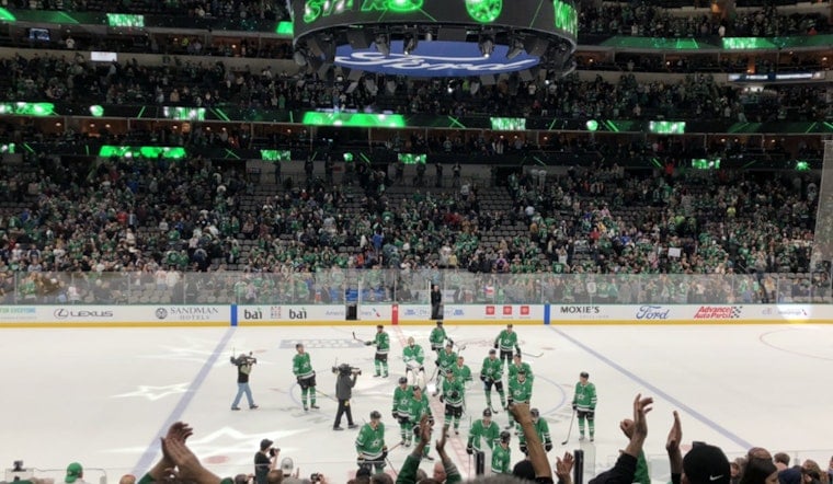 Stars Drop The Puck On Blues In Big D, Set Up Vegas Outdoor Spectacle At Jerry World