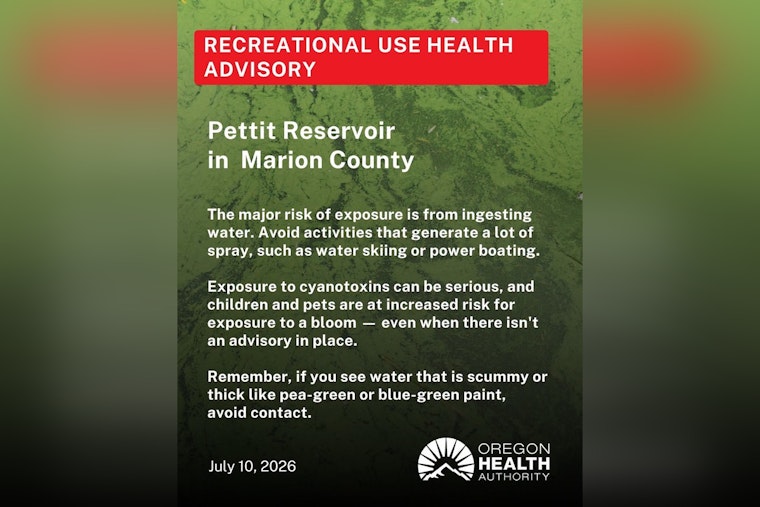 State Sounds Alarm on Pettit Reservoir as Toxic Bloom Nears EPA Limit