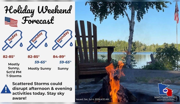 Sticky Fourth in Minneapolis Could Go Out With a Boom