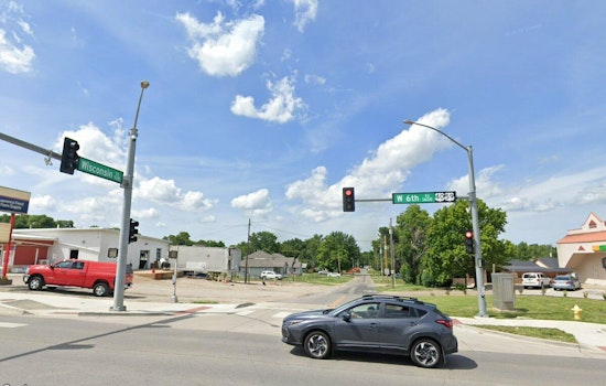 Stolen Truck Chase Ends With Lawrence Patrol Car Hit