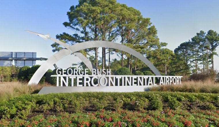 Storm Chaos Freezes Bush Airport Flights In Houston