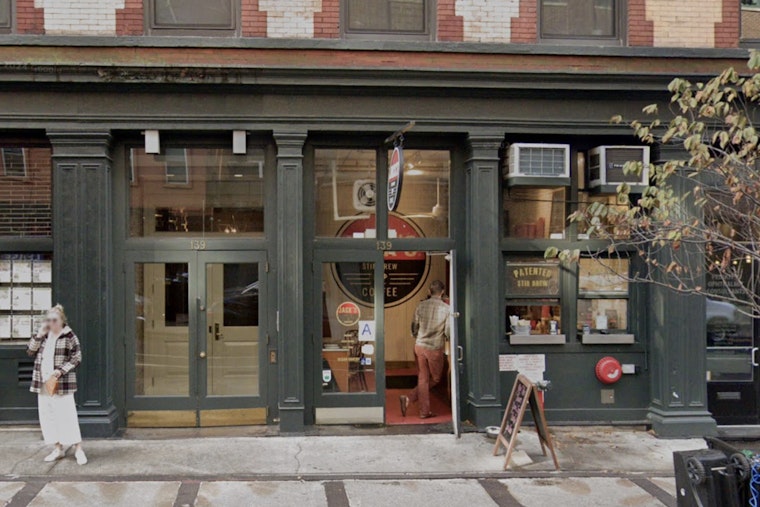 Stuffed Dates Crash Jack’s Old Tribeca Coffee Window