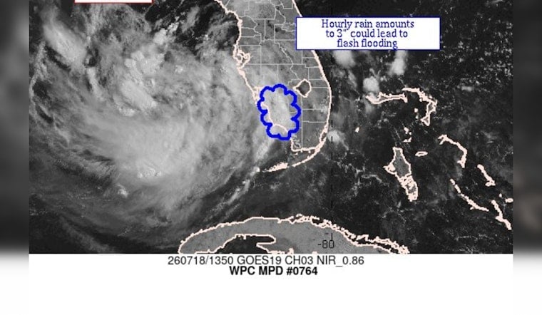 Sudden Soakers Poised To Swamp Southwest Florida Streets