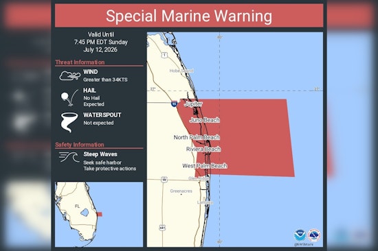 Sudden Squalls Put Jupiter-to-Deerfield Boaters on High Alert