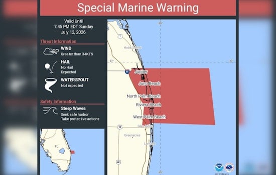 Sudden Squalls Put Jupiter-to-Deerfield Boaters on High Alert