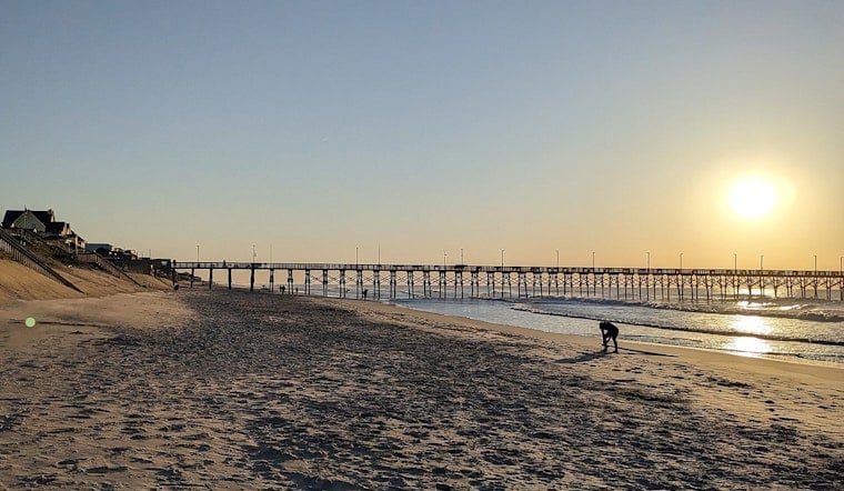 Surf City’s ‘Ghost Orbs’ Over The Beach Turn Out To Be Salty Sparks