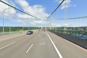 Tacoma Narrows Bridge Standoff Brings Morning Commute To A Crawl