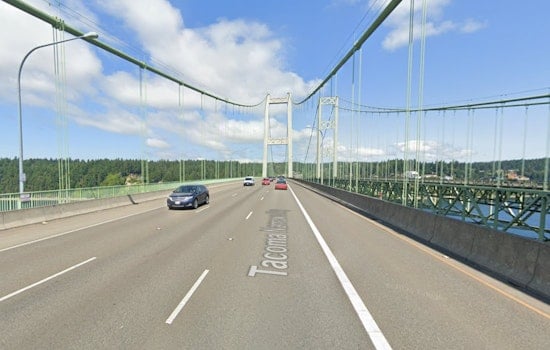 Tacoma Narrows Bridge Standoff Brings Morning Commute To A Crawl