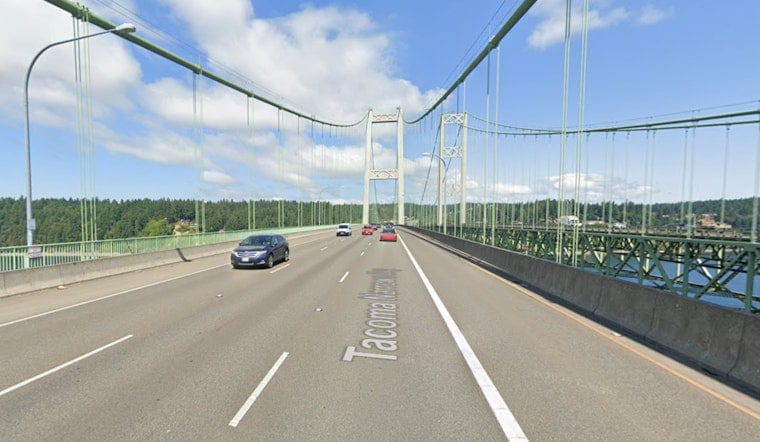 Tacoma Narrows Bridge Standoff Brings Morning Commute To A Crawl