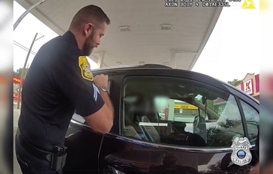 Tampa Cops Pry Open SUV To Save Little Girl Trapped At Gas Pump