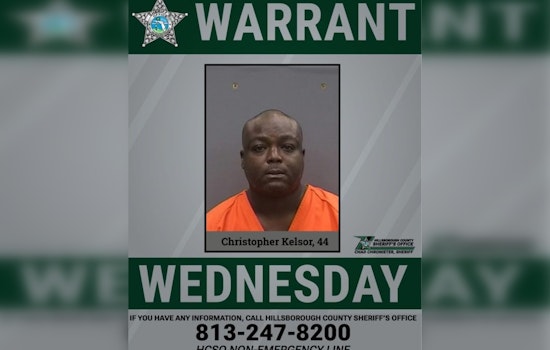 Tampa Deputies Seek Christopher Kelsor On Multiple Charges