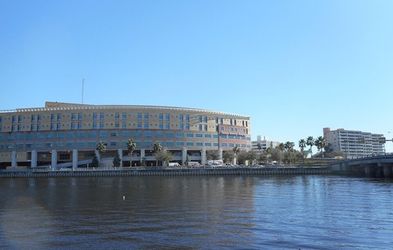 Tampa General Fortifies Hospital With Bigger AquaFence Before Hurricane Season
