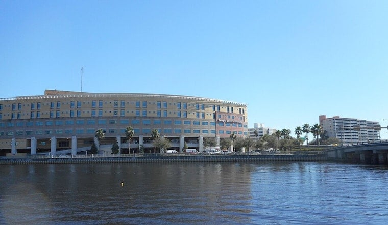 Tampa General Fortifies Hospital With Bigger AquaFence Before Hurricane Season