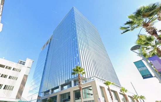 Tampa Office Tower Scores $56 Million Loan After Quick Lease-Up