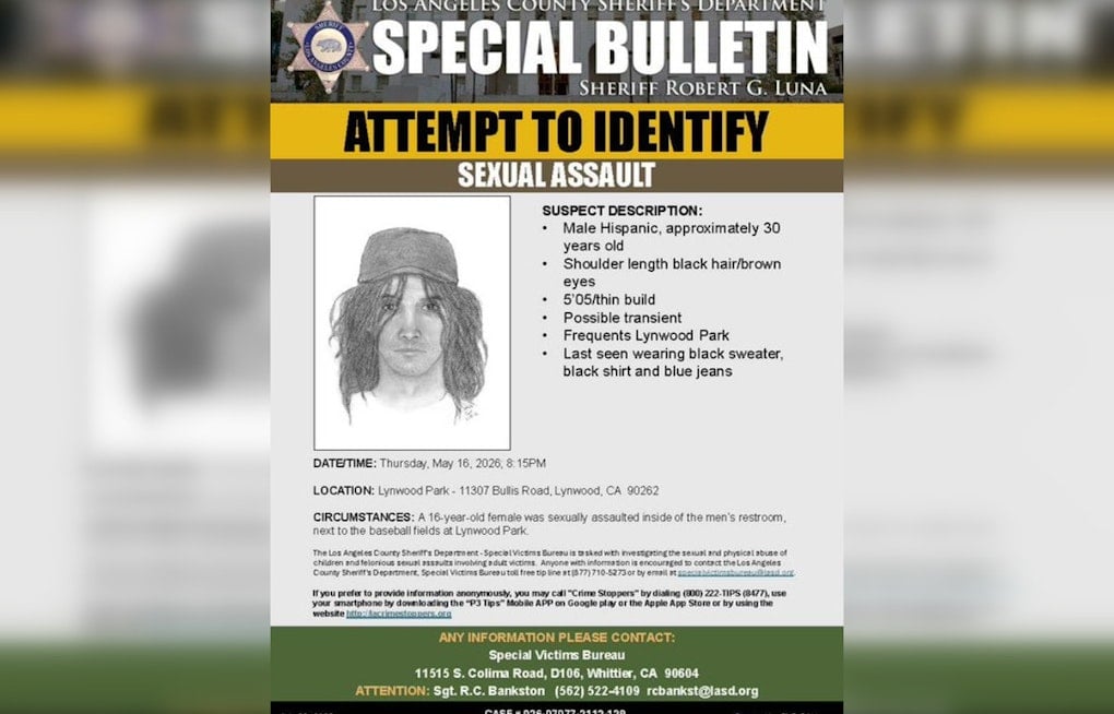 Teen Girl Attacked In Lynwood Park Restroom As Deputies Hunt Suspect