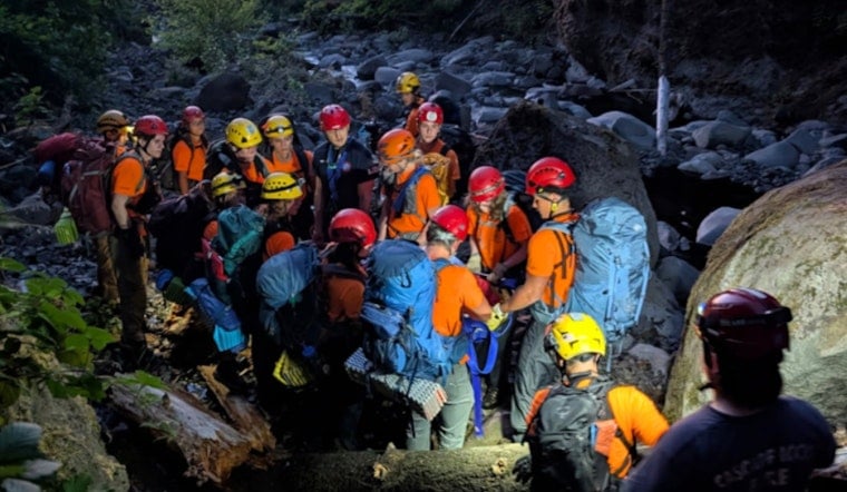 Teen’s 100-Foot Gorge Plunge Turns Elowah Falls Hike Into Nightlong Rescue