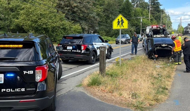 Tesla In Full Self-Driving Mode Loses Rear In Issaquah Crash