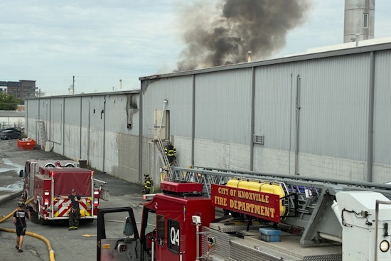 Thick Smoke, Big Scare as East Knoxville Blaze Erupts on Harriet Tubman Street