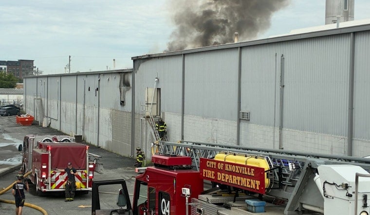 Thick Smoke, Big Scare as East Knoxville Blaze Erupts on Harriet Tubman Street
