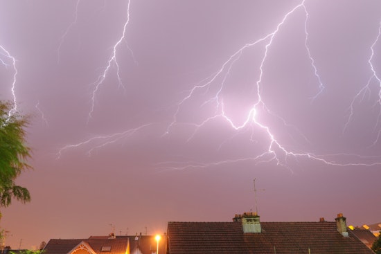 Thunderstorm One-Two Punch Targets Philly As Muggy Heat Muscles In